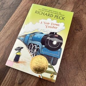 A Year Down Yonder by Richard Peck fair used condition